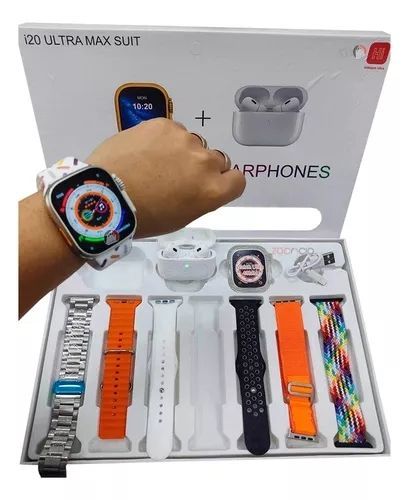 10 in 1 Ultra Watch + Earbuds – ساعة ألترا 10 في 1 + سماعات