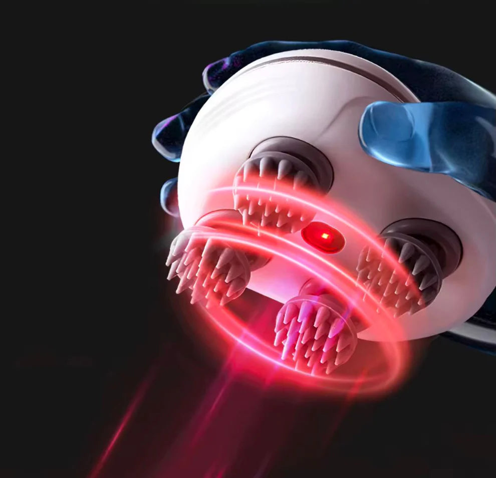 Electric Anti stress Deep Tissue Scalp Head Massager