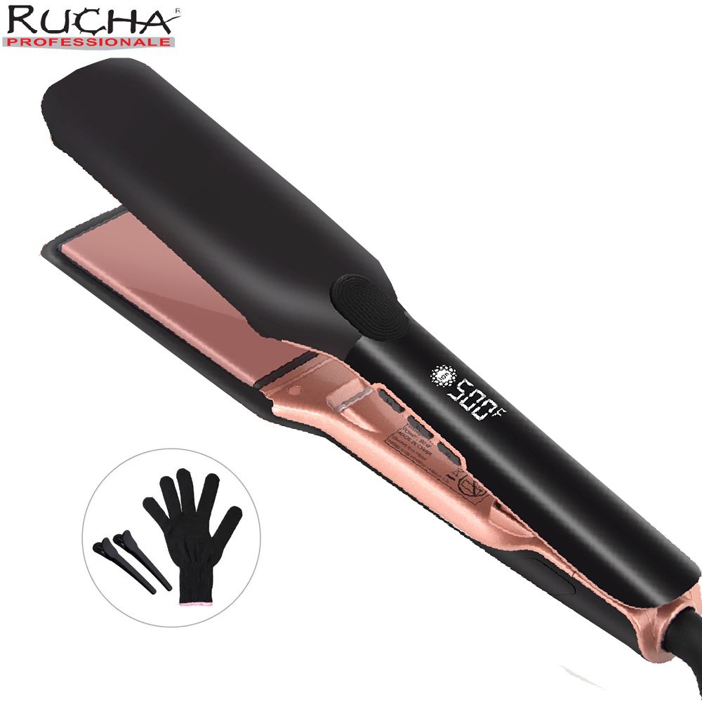 Hair Straightener High Temperature Flat Irons Wide Plate