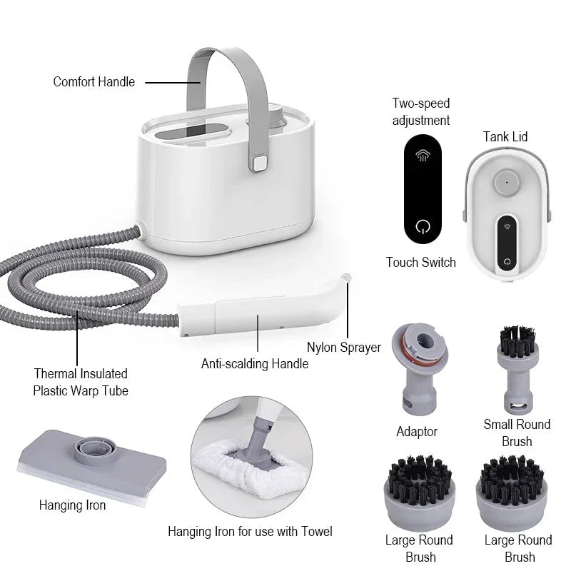 1200W High Pressure Steam Cleaner Portable