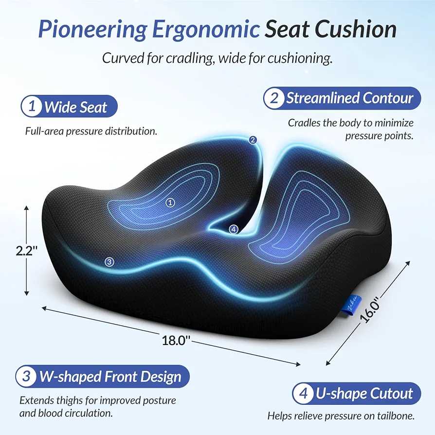 Pioneering Ergonomic Seat Cushions