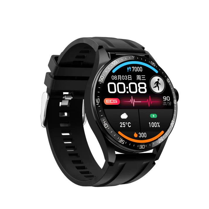 PowerBand GT5 - 2 in 1 Smartwatch + Earbuds