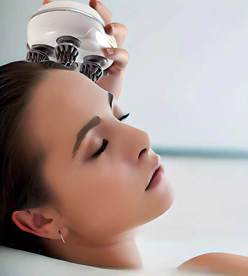 Electric Anti stress Deep Tissue Scalp Head Massager